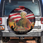 Harriet Tubman Spare Tire Cover American Flag Background Underground Railroad Quote Powerful Civil Rights - African Pride