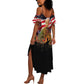 Harriet Tubman Summer Maxi Dress American Flag Background Underground Railroad Quote Powerful Civil Rights TS04