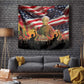Harriet Tubman Tapestry American Flag Background Underground Railroad Quote Powerful Civil Rights - African Pride