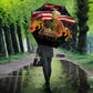 Harriet Tubman Umbrella American Flag Background Underground Railroad Quote Powerful Civil Rights - African Pride