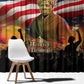 Harriet Tubman Window Curtain American Flag Background Underground Railroad Quote Powerful Civil Rights - African Pride