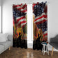 Harriet Tubman Window Curtain American Flag Background Underground Railroad Quote Powerful Civil Rights - African Pride