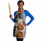 Harriet Tubman Apron American Flag Background Civil Rights Quote Keep Going Tribute Design - African Pride