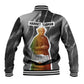 Harriet Tubman Baseball Jacket American Flag Background Civil Rights Quote Keep Going Tribute Design - African Pride