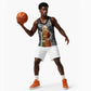 Harriet Tubman Basketball Jersey American Flag Background Civil Rights Quote Keep Going Tribute Design - African Pride