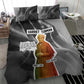 Harriet Tubman Bedding Set American Flag Background Civil Rights Quote Keep Going Tribute Design - African Pride