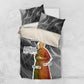 Harriet Tubman Bedding Set American Flag Background Civil Rights Quote Keep Going Tribute Design - African Pride