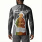 Harriet Tubman Button Sweatshirt American Flag Background Civil Rights Quote Keep Going Tribute Design