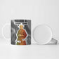 Harriet Tubman Ceramic Mug American Flag Background Civil Rights Quote Keep Going Tribute Design - African Pride