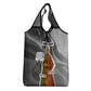 Harriet Tubman Grocery Bag American Flag Background Civil Rights Quote Keep Going Tribute Design - African Pride