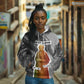 Harriet Tubman Hoodie American Flag Background Civil Rights Quote Keep Going Tribute Design - African Pride