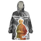 Harriet Tubman Kid Wearable Blanket Hoodie American Flag Background Civil Rights Quote Keep Going Tribute Design - African Pride