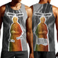 Harriet Tubman Men Tank Top American Flag Background Civil Rights Quote Keep Going Tribute Design - African Pride