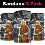 Harriet Tubman Neck Gaiter American Flag Background Civil Rights Quote Keep Going Tribute Design - African Pride