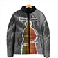 Harriet Tubman Padded Jacket American Flag Background Civil Rights Quote Keep Going Tribute Design - African Pride
