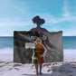 Harriet Tubman Sarong American Flag Background Civil Rights Quote Keep Going Tribute Design - African Pride