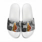 Harriet Tubman Slide Sandals American Flag Background Civil Rights Quote Keep Going Tribute Design - African Pride