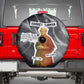 Harriet Tubman Spare Tire Cover American Flag Background Civil Rights Quote Keep Going Tribute Design - African Pride
