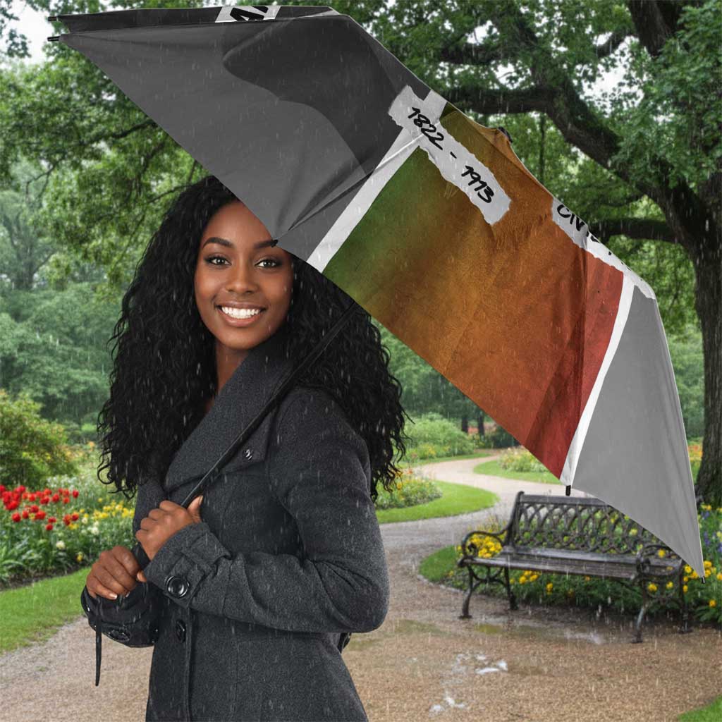 Harriet Tubman Umbrella American Flag Background Civil Rights Quote Keep Going Tribute Design - African Pride