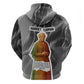 Harriet Tubman Zip Hoodie American Flag Background Civil Rights Quote Keep Going Tribute Design - African Pride