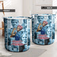 Harriet Tubman Laundry Basket Newspaper Collage Design We Out Quote Strong Woman Tribute Underground Railroad Legacy - African Pride