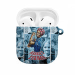 Harriet Tubman AirPods Case Newspaper Collage Design We Out Quote Strong Woman Tribute Underground Railroad Legacy - African Pride