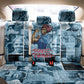 Harriet Tubman Back Car Seat Cover Newspaper Collage Design We Out Quote Strong Woman Tribute Underground Railroad Legacy - African Pride