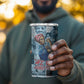 Harriet Tubman 4 in 1 Can Cooler Tumbler Newspaper Collage Design We Out Quote Strong Woman Tribute Underground Railroad Legacy - African Pride