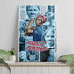 Harriet Tubman Canvas Wall Art Newspaper Collage Design We Out Quote Strong Woman Tribute Underground Railroad Legacy - African Pride