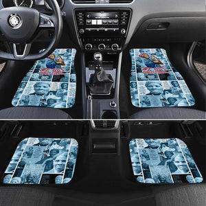 Harriet Tubman Car Mats Newspaper Collage Design We Out Quote Strong Woman Tribute Underground Railroad Legacy - African Pride