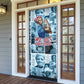 Harriet Tubman Door Cover Newspaper Collage Design We Out Quote Strong Woman Tribute Underground Railroad Legacy - African Pride
