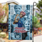 Harriet Tubman Garden Flag Newspaper Collage Design We Out Quote Strong Woman Tribute Underground Railroad Legacy - African Pride