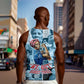 Harriet Tubman Men Tank Top Newspaper Collage Design We Out Quote Strong Woman Tribute Underground Railroad Legacy - African Pride