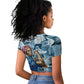 Harriet Tubman Raglan Cropped T shirt Newspaper Collage Design We Out Quote Strong Woman Tribute Underground Railroad Legacy TS04