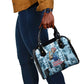 Harriet Tubman Shoulder Handbag Newspaper Collage Design We Out Quote Strong Woman Tribute Underground Railroad Legacy - African Pride