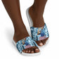 Harriet Tubman Slide Sandals Newspaper Collage Design We Out Quote Strong Woman Tribute Underground Railroad Legacy - African Pride