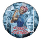 Harriet Tubman Spare Tire Cover Newspaper Collage Design We Out Quote Strong Woman Tribute Underground Railroad Legacy - African Pride