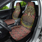 Black Heritage Tree Car Seat Cover African Root Black History Kente Pattern