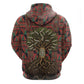 Black Heritage Tree Hoodie African Root Black History Kente Pattern