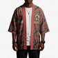 Black Heritage Tree Kimono African Root Black History Kente Pattern
