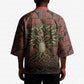 Black Heritage Tree Kimono African Root Black History Kente Pattern