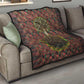 Black Heritage Tree Quilt African Root Black History Kente Pattern