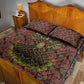 Black Heritage Tree Quilt Bed Set African Root Black History Kente Pattern