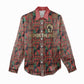 Black Heritage Tree Women Casual Shirt African Root Black History Kente Pattern