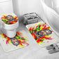 MLK Black Excellence Bathroom Set Martin Luther King Jr Colorful Abstract Watercolor