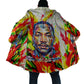 MLK Black Excellence Cloak Martin Luther King Jr Colorful Abstract Watercolor