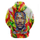 MLK Black Excellence Hoodie Martin Luther King Jr Colorful Abstract Watercolor