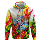 MLK Black Excellence Hoodie Martin Luther King Jr Colorful Abstract Watercolor