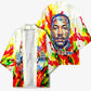 MLK Black Excellence Kimono Martin Luther King Jr Colorful Abstract Watercolor