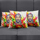 MLK Black Excellence Pillow Cover Martin Luther King Jr Colorful Abstract Watercolor
